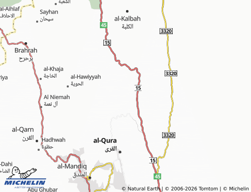 MICHELIN-Landkarte al-Salwa - ViaMichelin