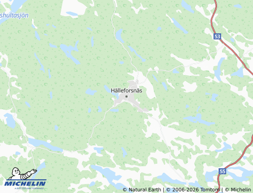Carte MICHELIN Hälleforsnäs - ViaMichelin