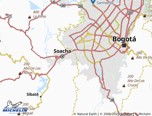 MICHELIN Santo Domingo map - ViaMichelin