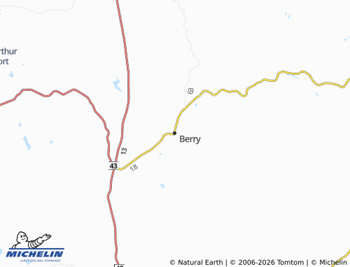 Mapa MICHELIN Berry - ViaMichelin