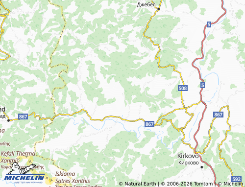 Mappa MICHELIN Maglene - ViaMichelin