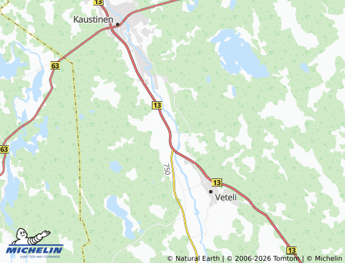 Carte MICHELIN Tunkkari - ViaMichelin