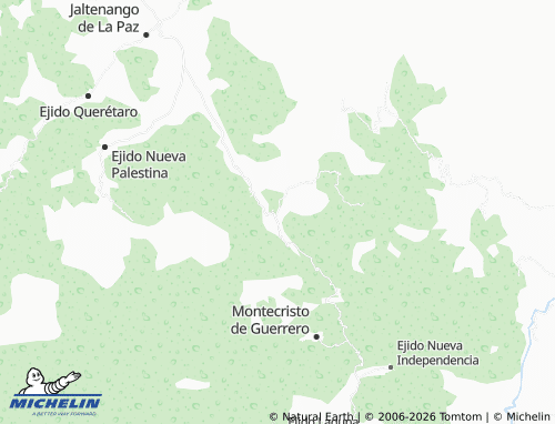 Mapa MICHELIN Ejido Jerusalén - ViaMichelin