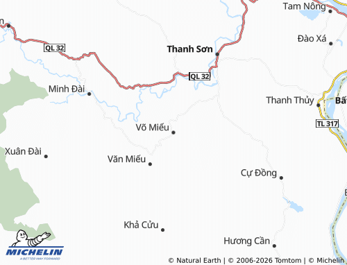 Mapa MICHELIN Võ Miếu - ViaMichelin