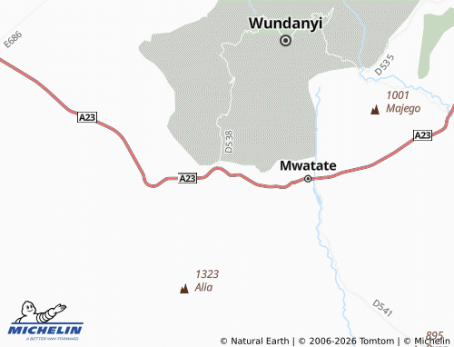 MICHELIN Zare map - ViaMichelin
