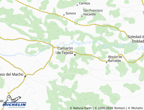 Mappa MICHELIN Del Carmen - ViaMichelin