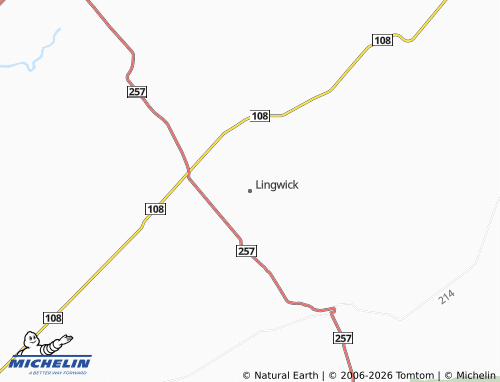 Mappa MICHELIN Lingwick - ViaMichelin