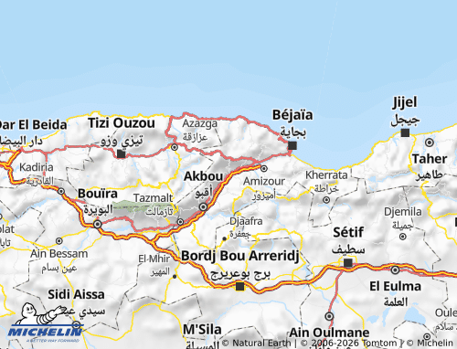 Carte MICHELIN Sidi Aich - ViaMichelin