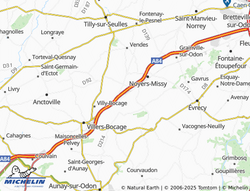 Kaart MICHELIN La Route - ViaMichelin