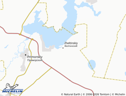 MICHELIN-Landkarte Zheltinskiy - ViaMichelin