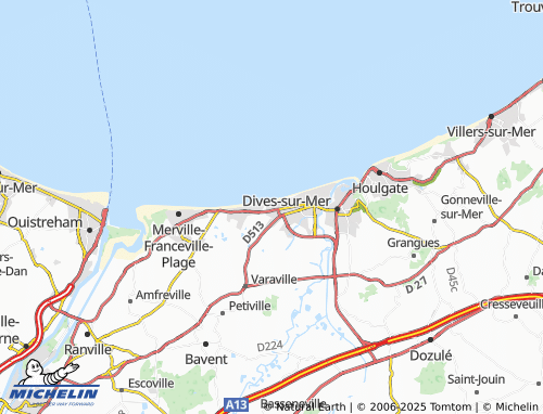 MICHELIN Les Panoramas map - ViaMichelin
