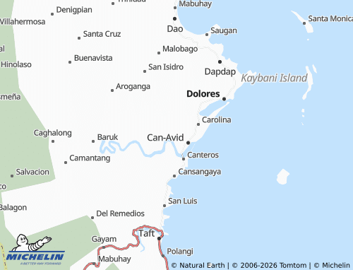 Mappa MICHELIN Barangay 10 - ViaMichelin