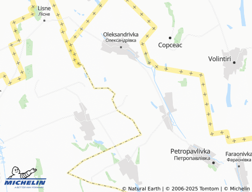 MICHELIN-Landkarte Furativka - ViaMichelin
