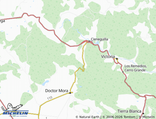 MICHELIN El Refugio map - ViaMichelin