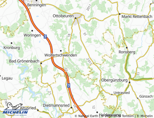 Mappa MICHELIN Böhen - ViaMichelin