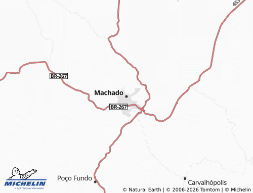 Carte MICHELIN Machado - ViaMichelin