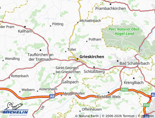 MICHELIN Grieskirchen map - ViaMichelin