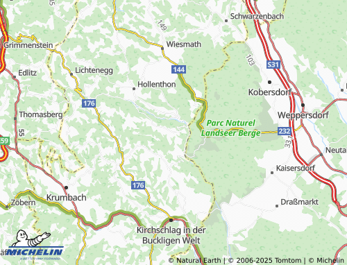 MICHELIN Gleichenbach map - ViaMichelin
