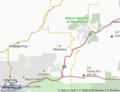Mapa MICHELIN Wooroloo - ViaMichelin