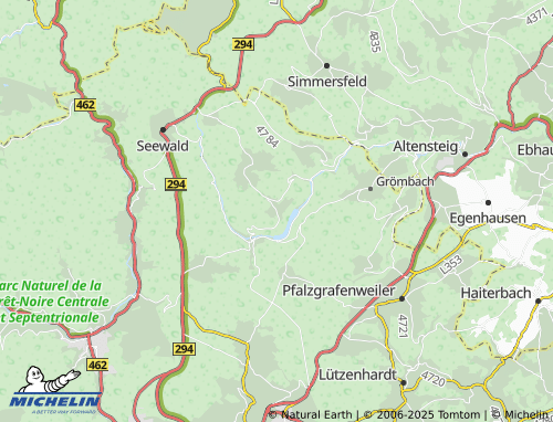 Mapa MICHELIN Schernbach - ViaMichelin