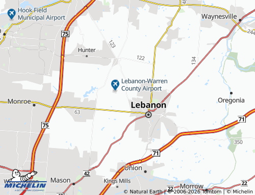 Mapa MICHELIN Turtlecreek - ViaMichelin