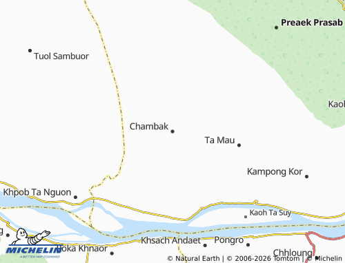 Mappa MICHELIN Chambak - ViaMichelin