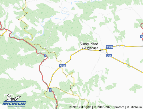 Kaart MICHELIN Chubra - ViaMichelin