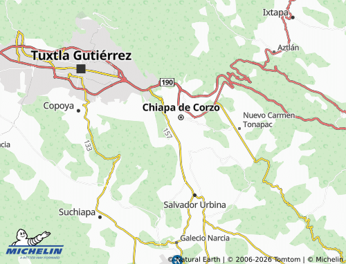 MICHELIN Ribera Las Flechas map - ViaMichelin