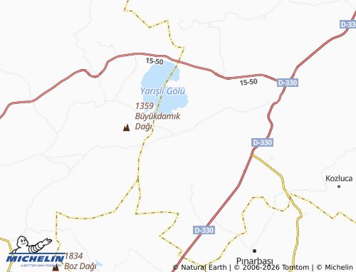 MICHELIN Kocapınar map - ViaMichelin