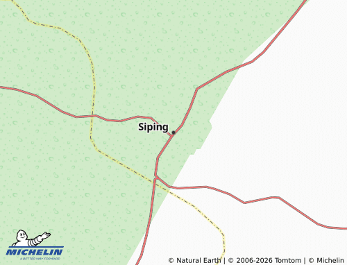 MICHELIN Siping map - ViaMichelin