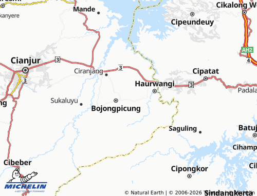 Mapa MICHELIN Neglasari - ViaMichelin