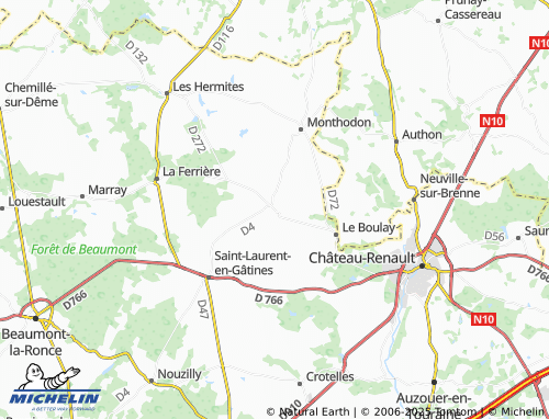 Mapa MICHELIN Le Sentier - ViaMichelin