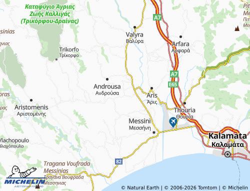 MICHELIN Amfithea map - ViaMichelin