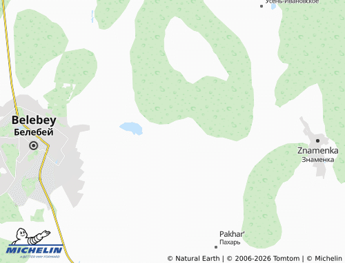 MICHELIN-Landkarte Mezhdugornoye - ViaMichelin