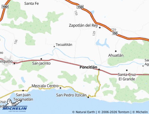 MICHELIN-Landkarte La Constancia - ViaMichelin