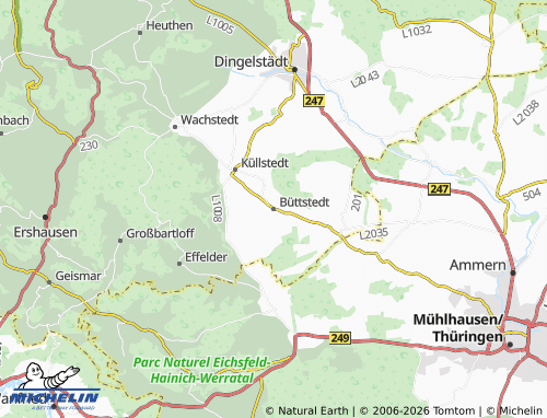 Mapa MICHELIN Büttstedt - ViaMichelin