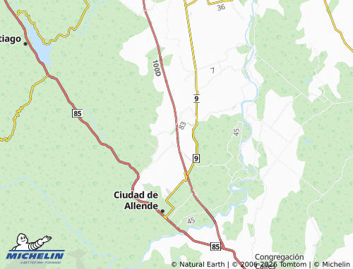 Mapa MICHELIN Atongo de Arriba - ViaMichelin