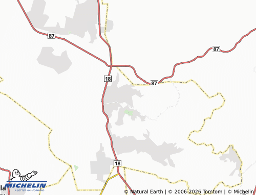 MICHELIN Abu Owaid map - ViaMichelin