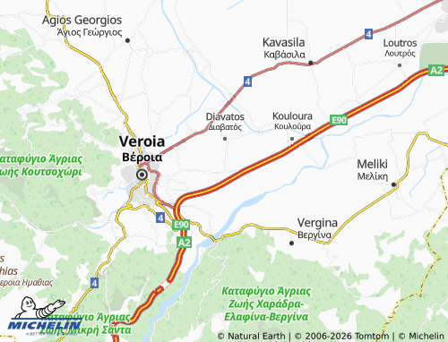 MICHELIN Mesi map - ViaMichelin