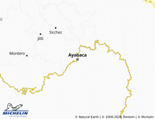 Mapa MICHELIN Ayabaca - ViaMichelin