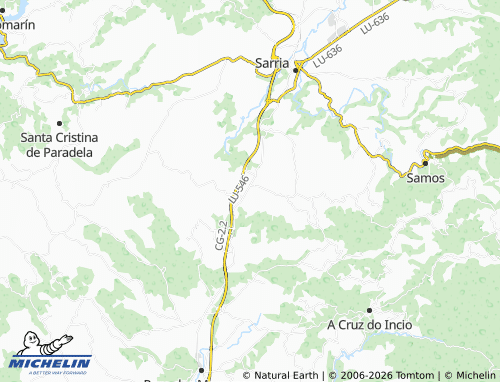 MICHELIN-Landkarte O Oural - ViaMichelin