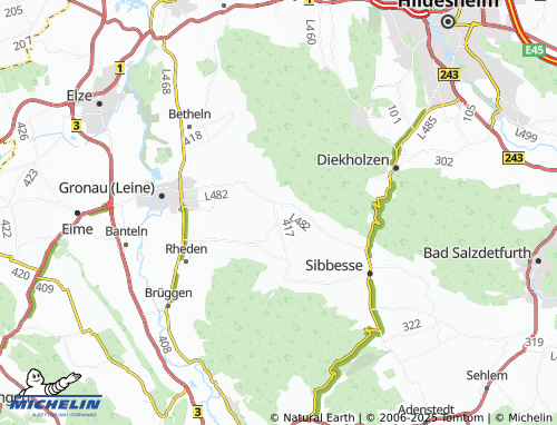Mappa MICHELIN Eitzum - ViaMichelin