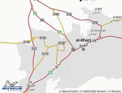 Carte MICHELIN Musharrafah - ViaMichelin