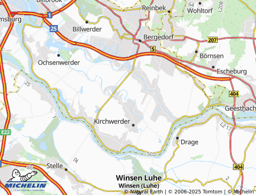 Mapa MICHELIN Kälbersteert - ViaMichelin