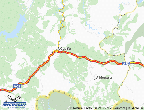 MICHELIN O Canizo (Santa María) map - ViaMichelin