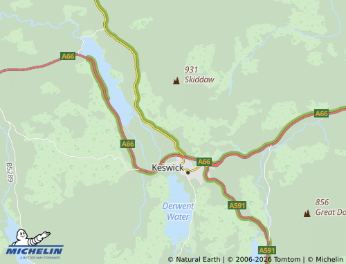 MICHELIN Millbeck map - ViaMichelin