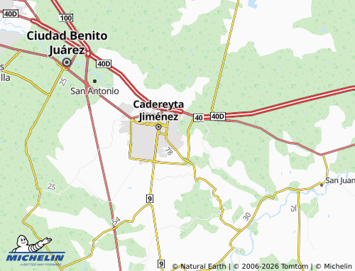 MICHELIN Arboledas map - ViaMichelin
