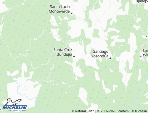 Mappa MICHELIN Santa Cruz Itundujia - ViaMichelin