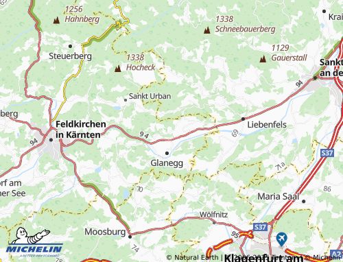 MICHELIN-Landkarte Paindorf - ViaMichelin