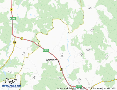 MICHELIN Puiatu map - ViaMichelin